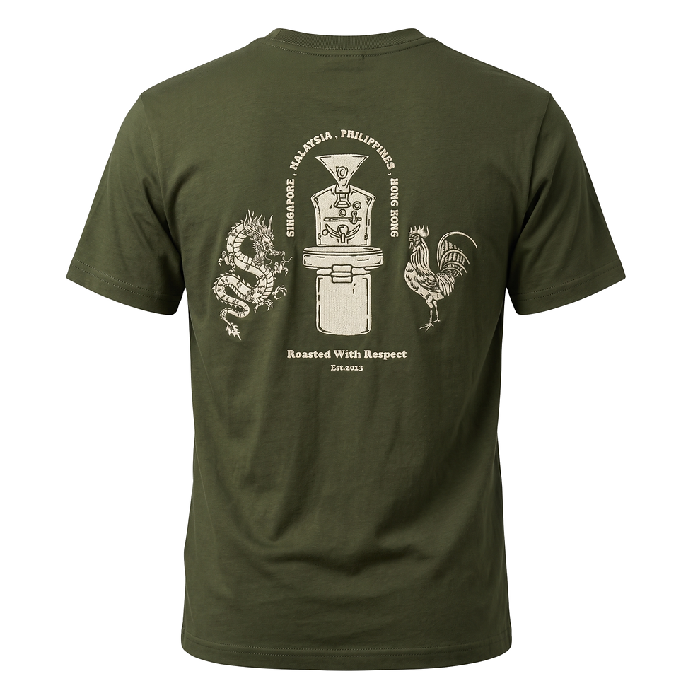 Thumbnail: Common Man Coffee Roasters Olive Short Sleeve Corporate T-Shirt