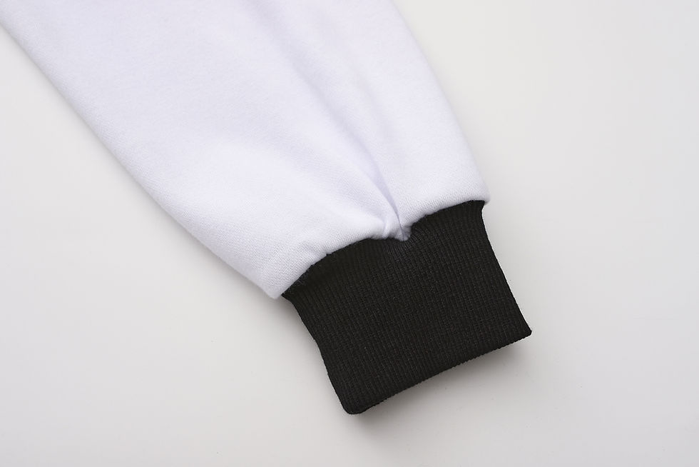 Thumbnail: Black and White Hoodie Jacket