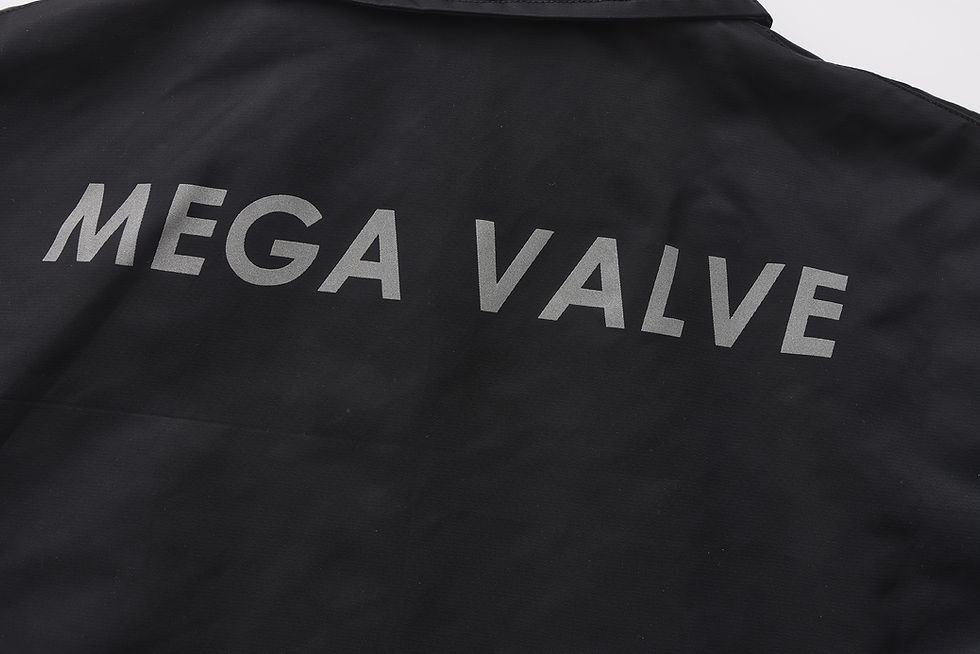 Thumbnail: Custom Mega Valve Black Work Jacket