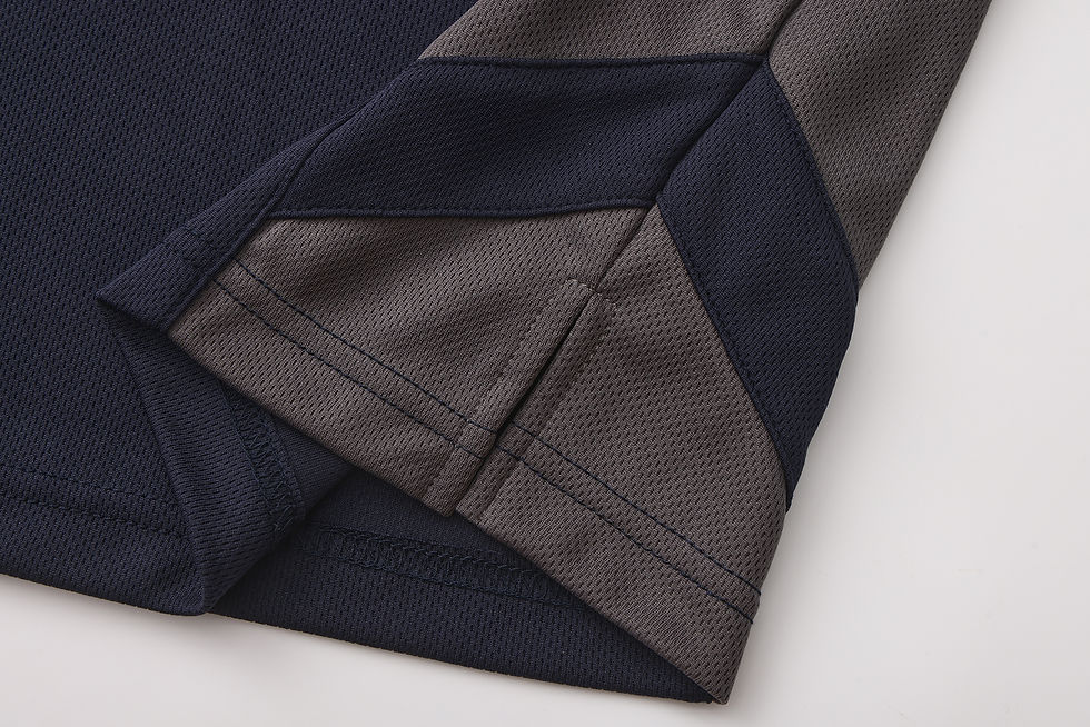Thumbnail: aCustom Denzai Reflective Long Sleeve Work Polo