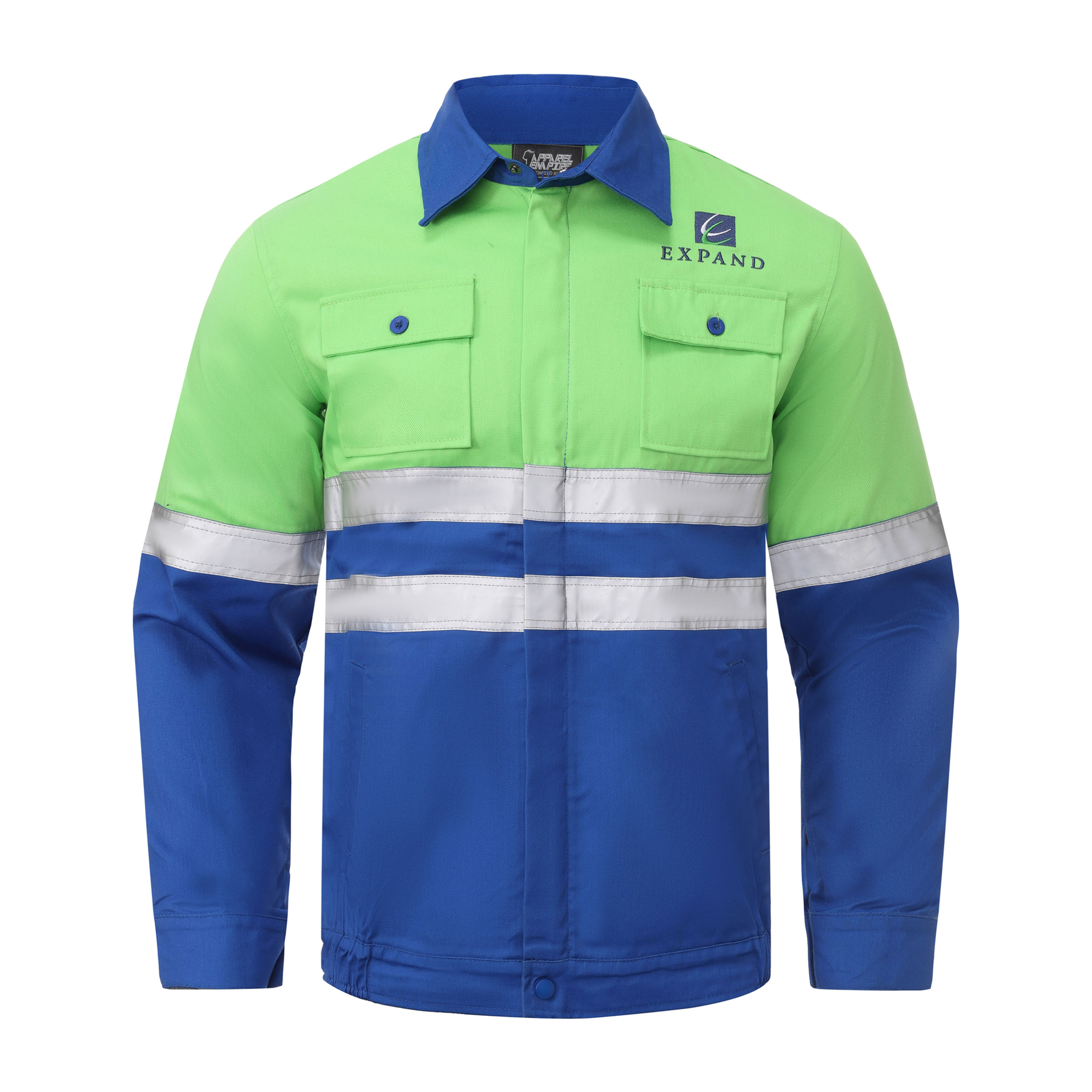 Custom Expand High-Visibility Industrial Work Jacket