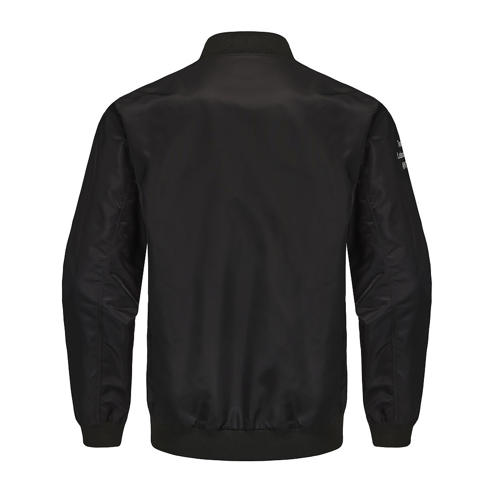 Thumbnail: Custom NTU Singapore Black Bomber Jacket