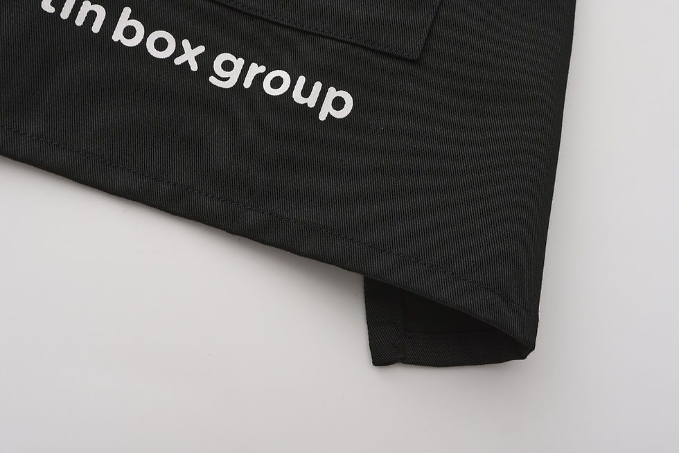 Thumbnail: Custom Tin Box Group Apron