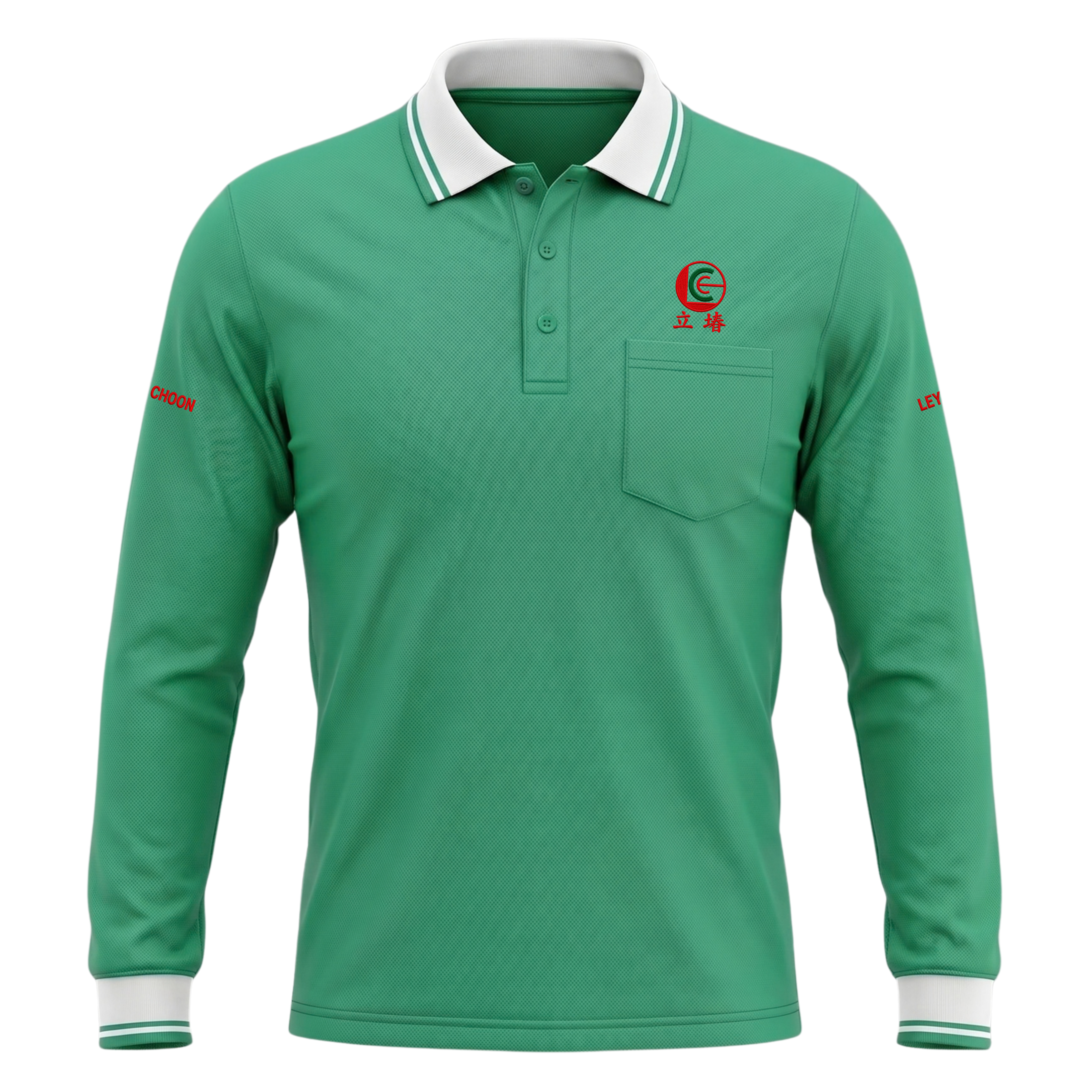 Ley Choon Emerald Long Sleeve Corporate Polo Shirt