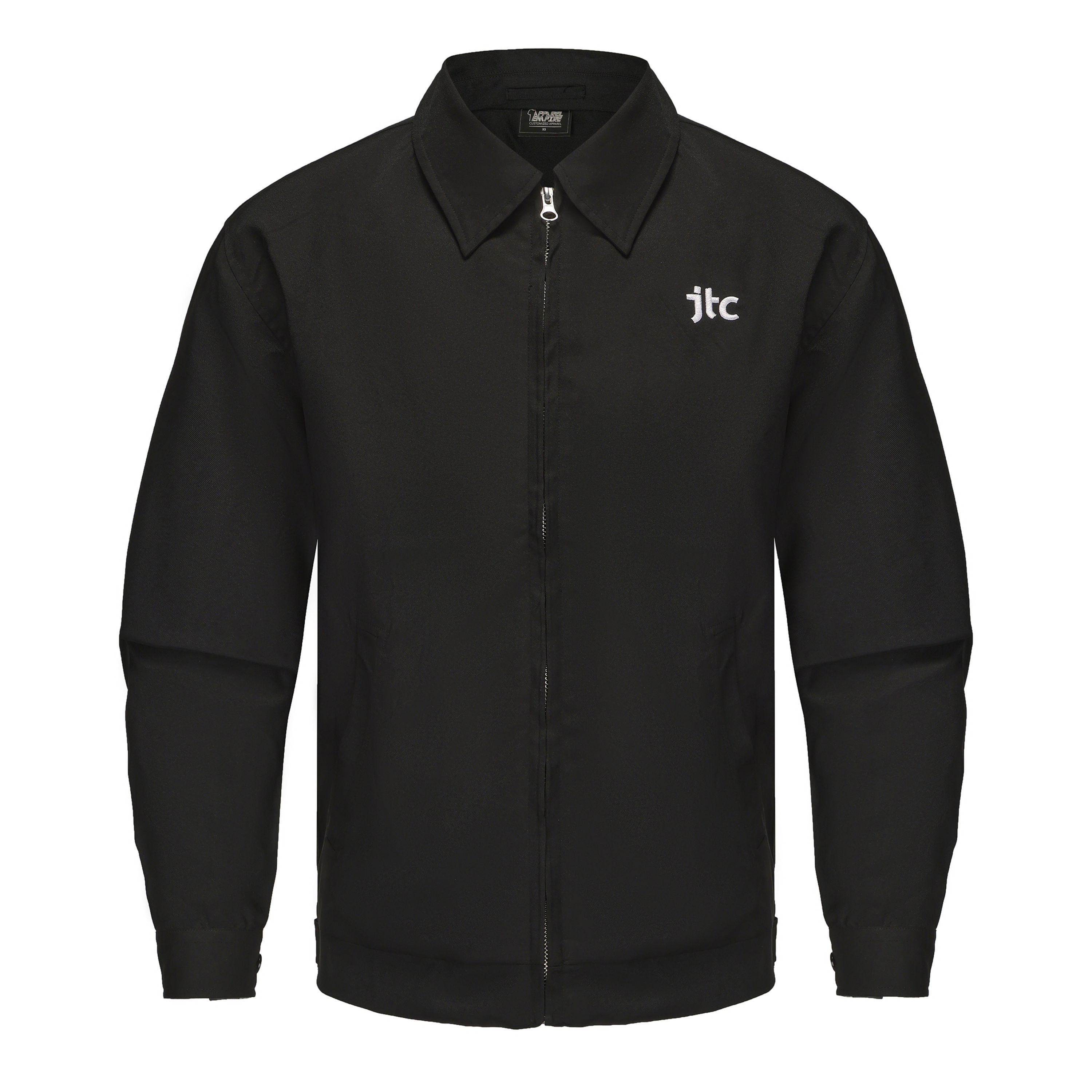 Custom JTC Black Zip Jacket