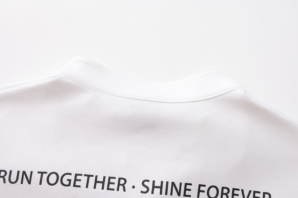 Thumbnail: Custom AND Stand-Collar Minimalist Polo Shirt