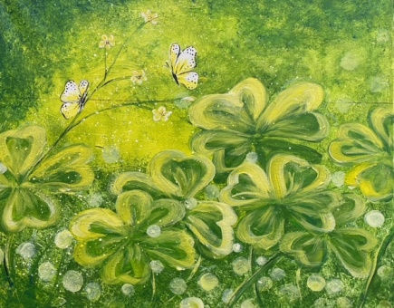  Green Clover  All Over - Thursday 1/2 price on bottle of wine    