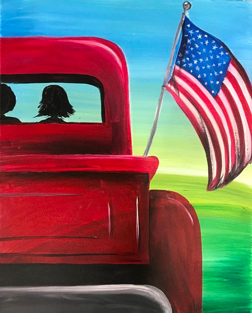 Red White & Blue (Complimentary 1st wine) - Discounted $10