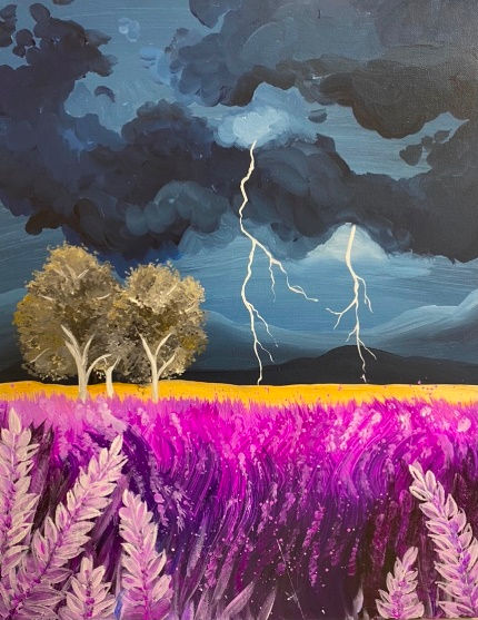 Stormy Field