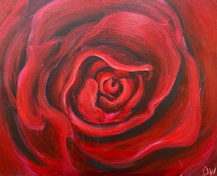 Sunday- Velvety Rose