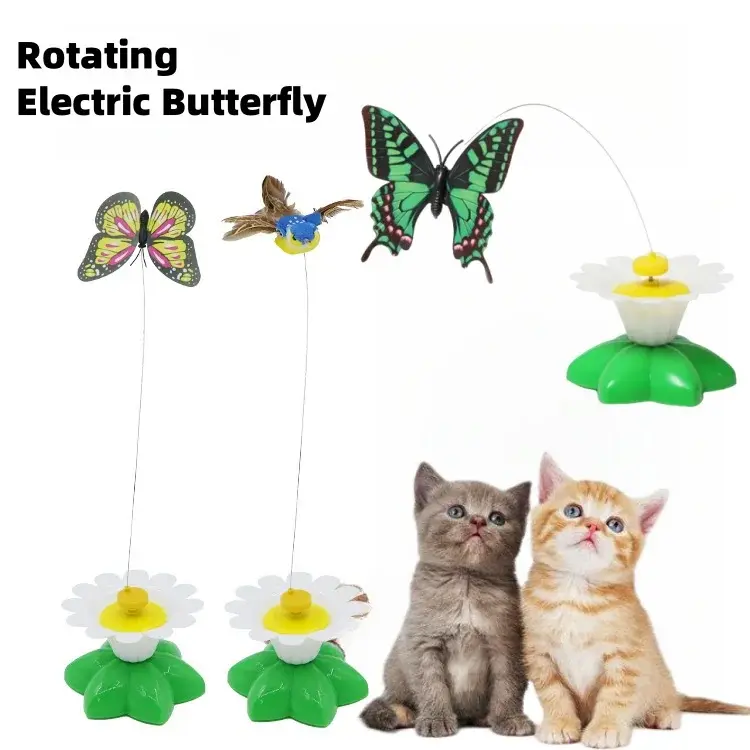 Rotating Electric Butterfly, Hummingbird And Bee Pet New Product Rotating Around