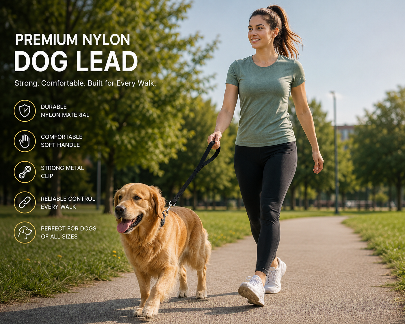 Premium Nylon Dog Lead
