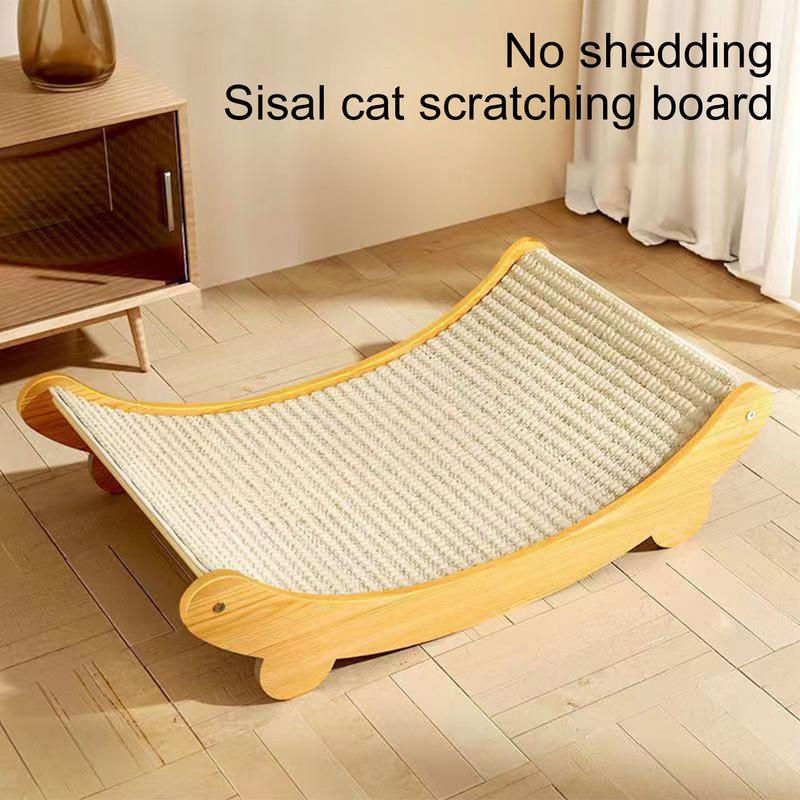 Sisal Cat Scratching Pad Reusable Cat Scratcher Cat Scratch Bed Nest for Pet Sle