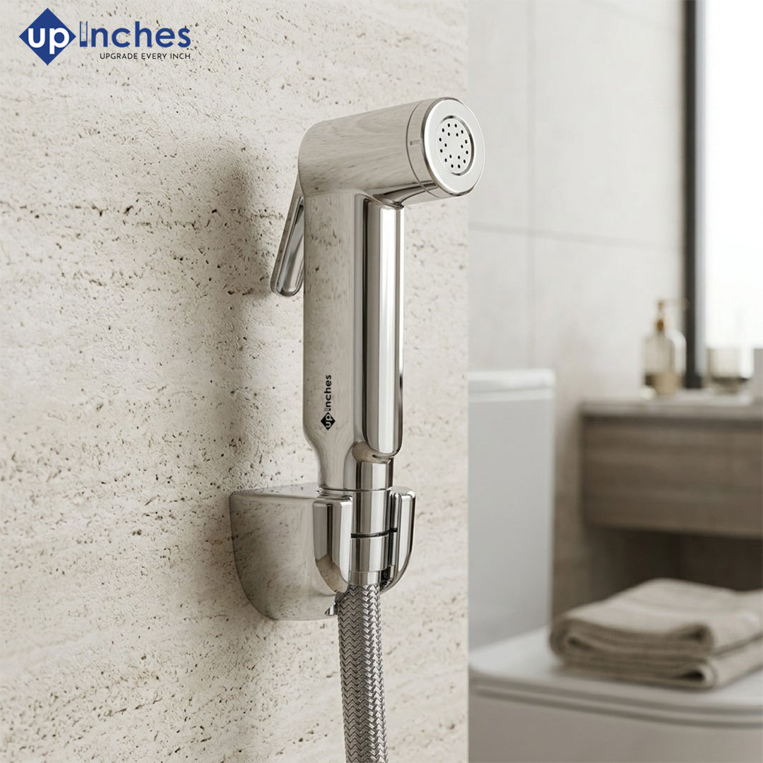 Max Chrome Health Faucet with SS-304 Hose & Hook