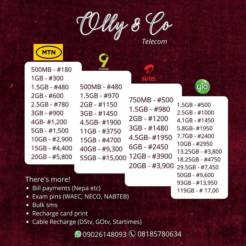 Data sale Flyer
