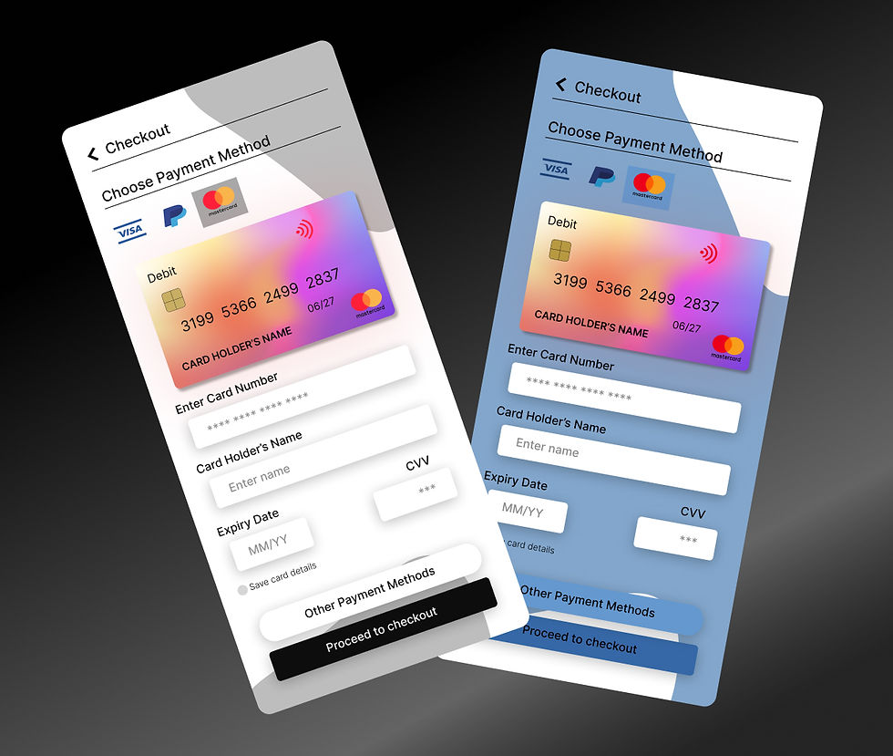 Credit card checkout