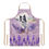 Thumbnail: Lavender Floral Border Collie Apron with Colorful Straps