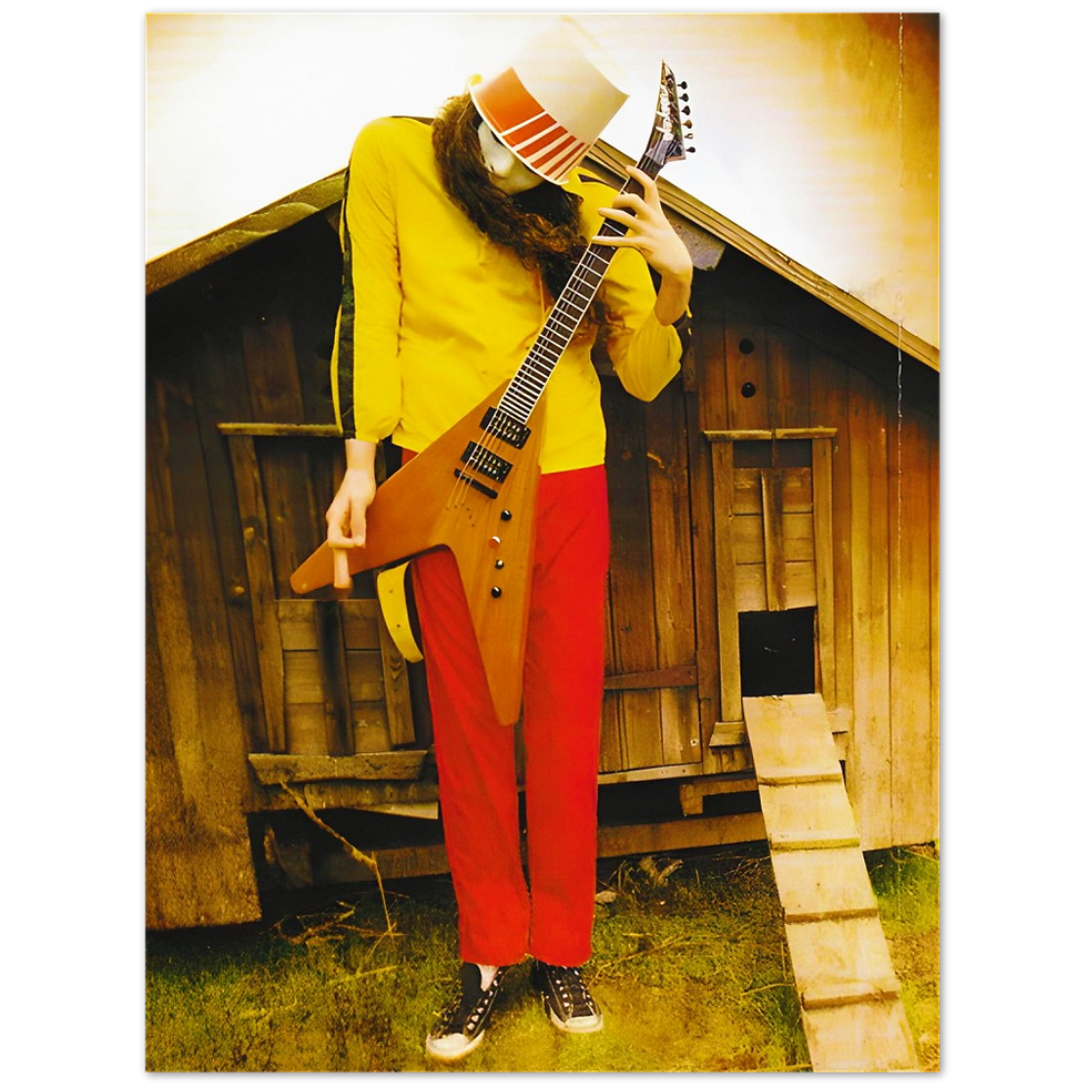 Thumbnail: 'Buckethead at the Coop' Poster (18x24 Inches)