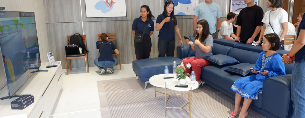 BIJOU guests enjoying games from WeWatch tv box