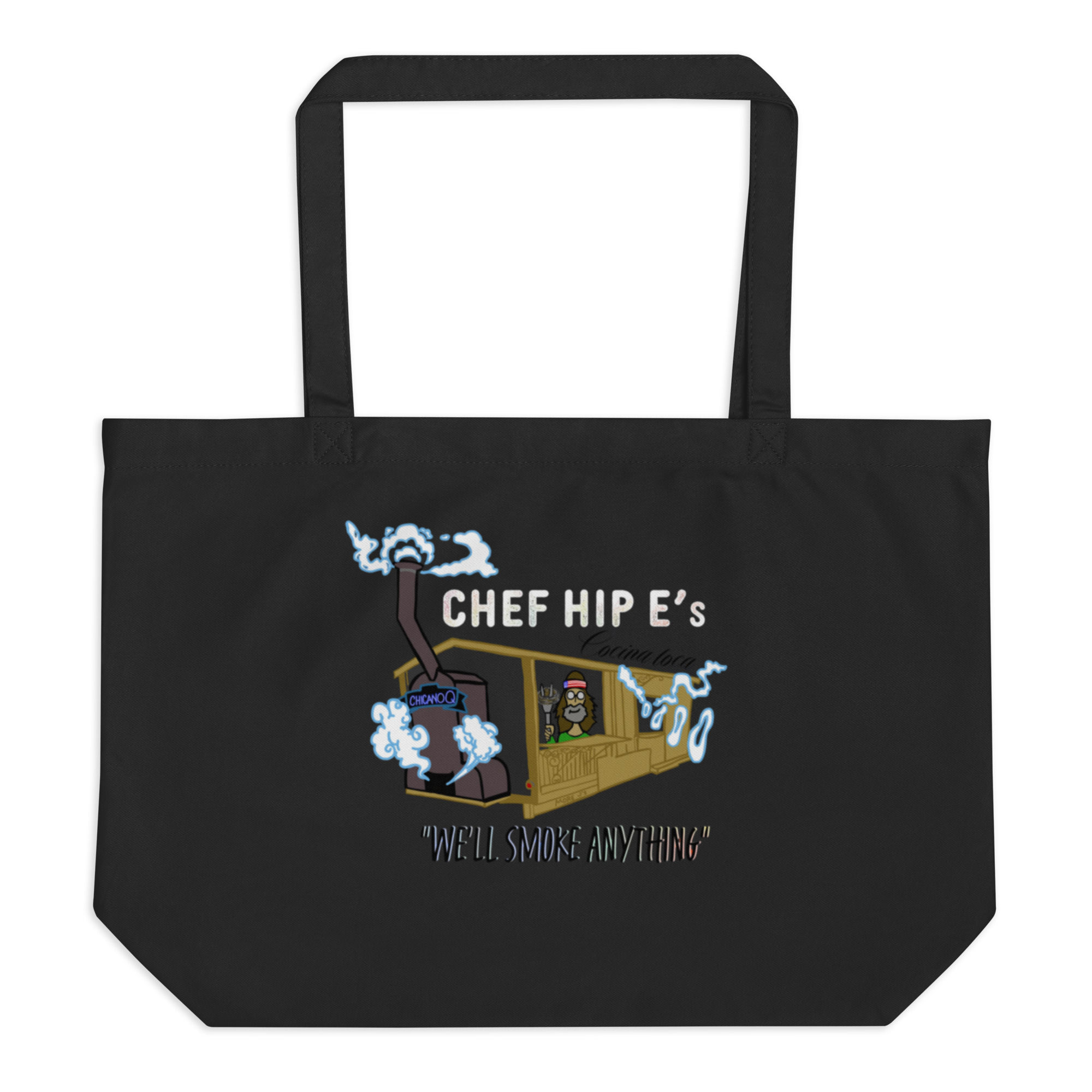 Large organic tote bag