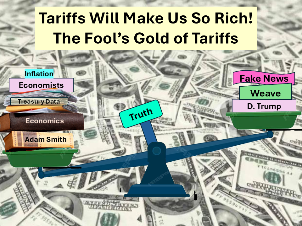 Tariffs Will Make Us So Rich! The Fool's Gold of Tariffs