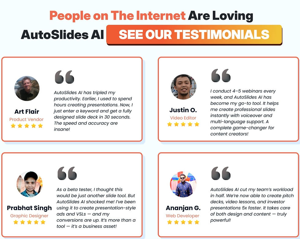 AutoSlides-AI-feedbacks
