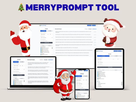 MerryPrompt Review – The Ultimate AI Christmas Prompt Generator for Profitable Holiday Creations