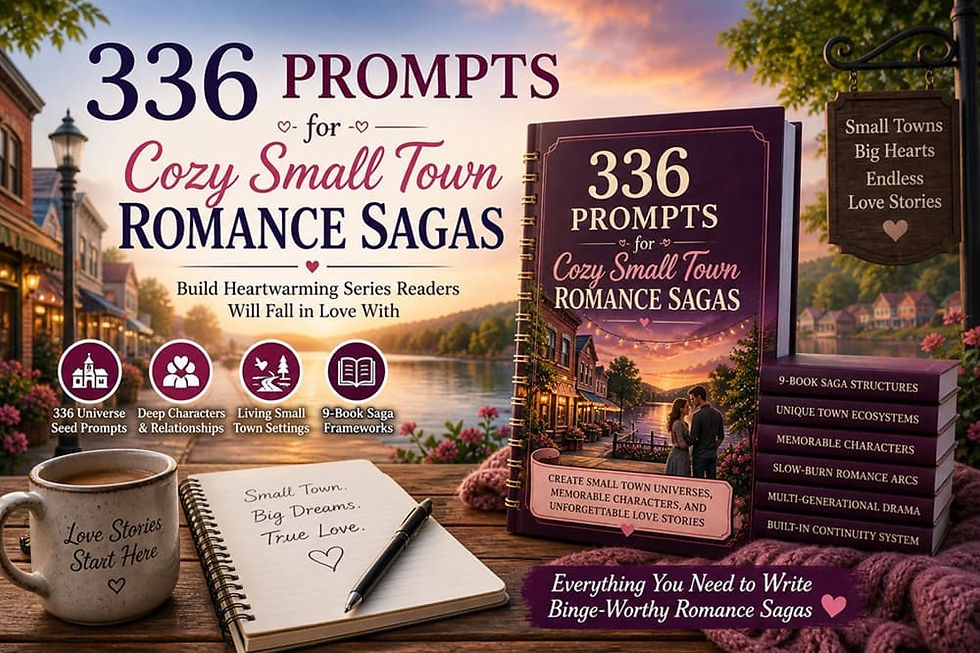 336 Prompts for Cozy Small Town Romance Sagas Review + Bonuses