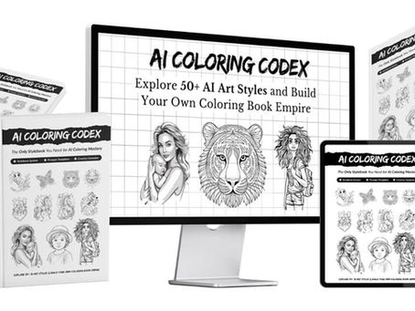 AI Coloring CodeX Review - The Ultimate System to Build Your AI Coloring Book Empire