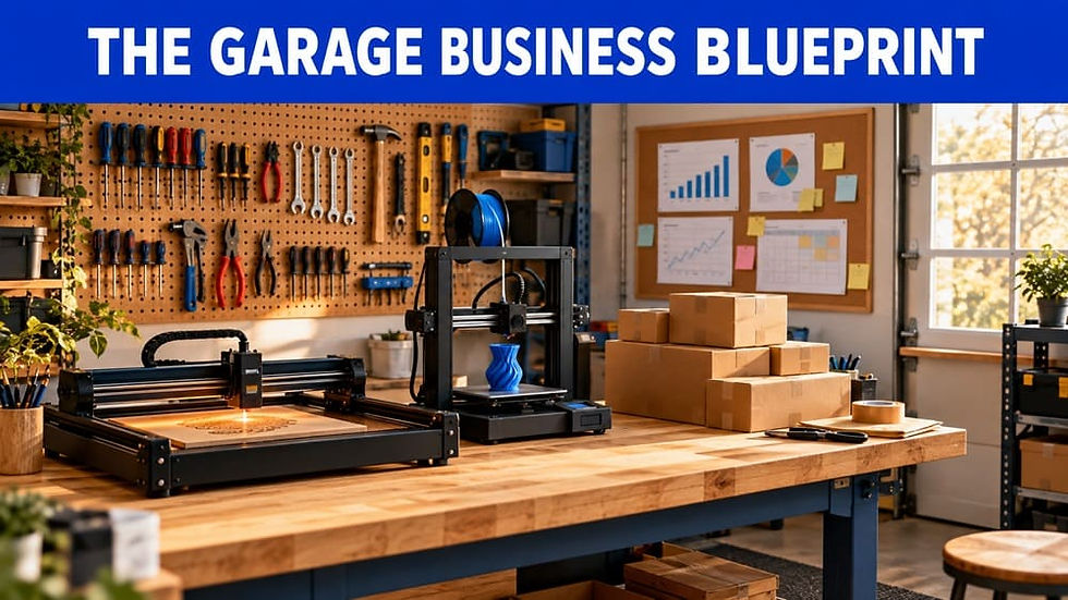 The Garage Business Blueprint Review - Can 50 PLR Business Books Really Replace a Year of Market Research?