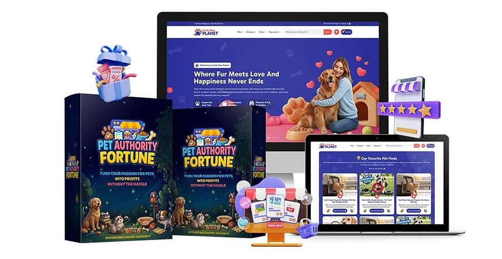 Pet Authority Fortune Review - A Complete Done‑For‑You Pet Authority Website