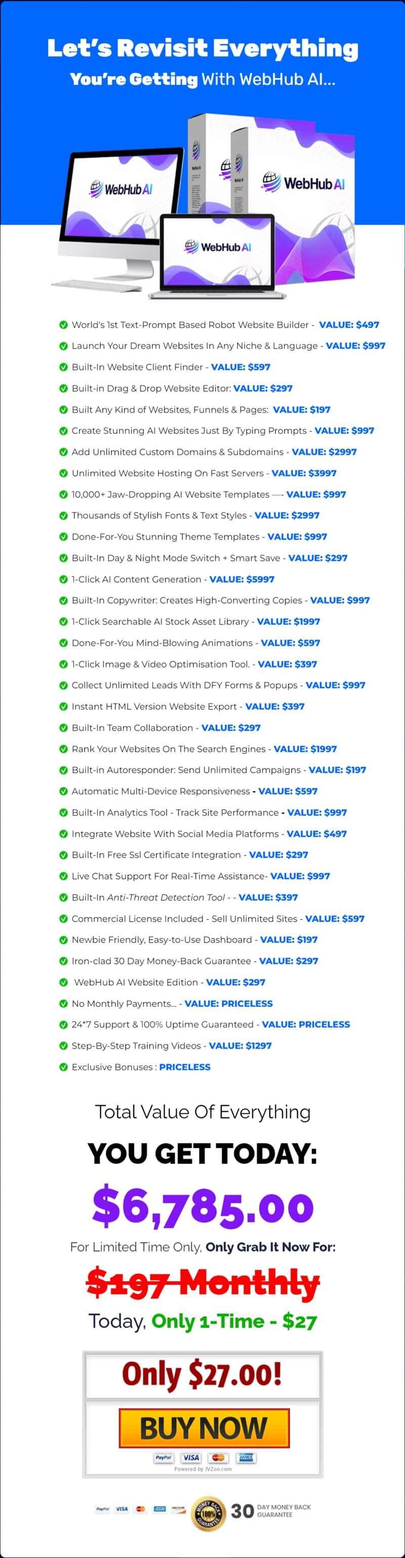 WebHub-AI-price