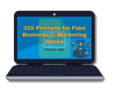 329 Prompts for Fake Business & Marketing Books Review