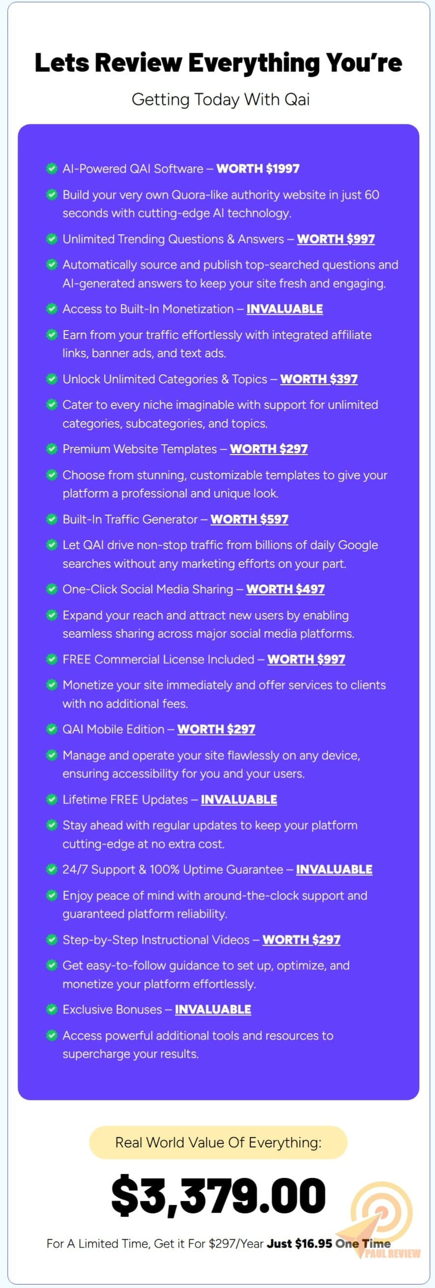 Qai-app-pricing