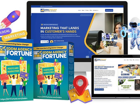 EDDM Agency Fortune - Launch Your Own Local Postcard Marketing Business