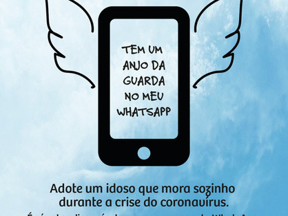 Por Smartphone ou telefone podemos criar uma rede de solidariedade, você conhece pessoas com mais d