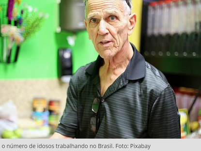 Jornal CBN - Países desenvolvidos enriqueceram antes de envelhecer; no Brasil, realidade é outra. K