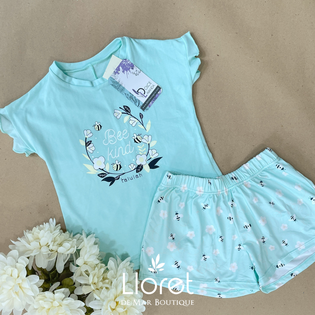 2/4 - Pijama | Short Bee Kind - Kids