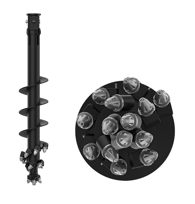 Vanrock Global, soil stabilization system, best bucket crusher, excavator bucket, bucket crusher for excavators, crusher buck