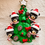 Thumbnail: Bear tree family of 4. Christmas Ornament