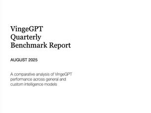 💡 Quarterly comparative analysis of VingeGPT performance!!