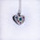 Thumbnail: S/silver heart pendant: Gr. Onyx,Tourm,pink Sapph,Citrine,Garnet,Amethyst,Topaz