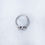 Thumbnail: S/s Stargazer heart ring, set with Peridot, Iolite and Lemon Quartz