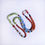 Thumbnail: Necklace: Quartz, Coral and Onyx beads on silk with a S/Silver clasp
