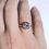 Thumbnail: Bronze ring set with Lapis, Topaz and Tourmaline