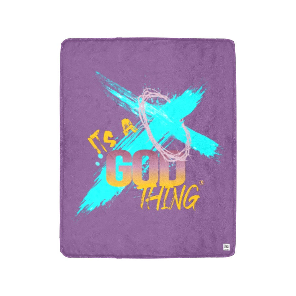 IAGT Purple Fleece Blanket Teal Ultra-Soft Micro Fleece Blanket 40"x50"