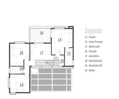 Planta segundo pavimento