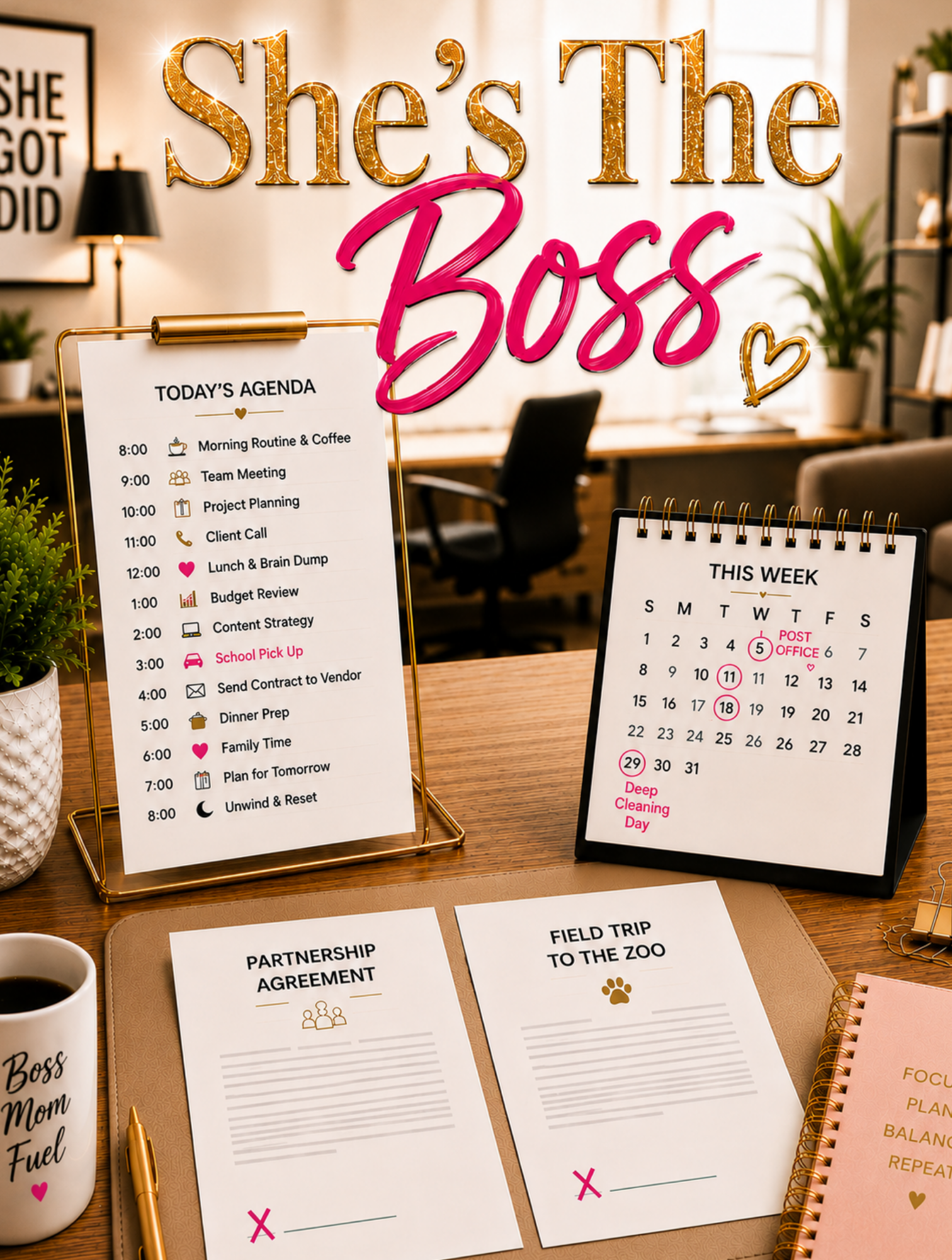 She's The Boss
