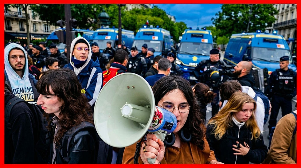 France’s October Crisis and the European Uprising: Macron’s Authoritarian Crackdown Cannot Stop the European Class War