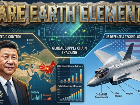The Rare Earth Trap: How the Pentagon’s War Machine is 'Made in China'